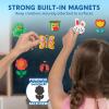 imageJOYIN 12 Wooden Magnet Creativity Arts ampamp Crafts Painting Kit for Kids Decorate Your Own Painting Gift for Easter Basket Stuffers Birthday Parties and Family Crafts Party Favors for Boys GirlsNature