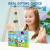 imageJOYIN 12 Wooden Magnet Creativity Arts ampamp Crafts Painting Kit for Kids Decorate Your Own Painting Gift for Easter Basket Stuffers Birthday Parties and Family Crafts Party Favors for Boys GirlsNature