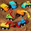 imageJOYIN 12Piece Mini Construction Car Set Plastic Unisex NonRiding Toy Vehicle Perfect for Imaginative Play and Parties
