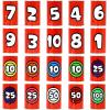 imageJOYIN 13 Pcs Carnival Party Bean Bag Toss Game Sturdy Knockdown Can Birthday Easter Party Family Best Outdoor and Indoor Games Easter Egg Hunt for Classroom Gifts Number StyleNumber