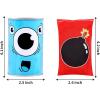 imageJOYIN 13 Pcs Carnival Party Bean Bag Toss Game Sturdy Knockdown Can Birthday Easter Party Family Best Outdoor and Indoor Games Easter Egg Hunt for Classroom Gifts Number StyleMonster