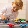 imageJOYIN 16 Pcs Pull Back Airplane Toys Boys Plane Playset Aircraft Incl Helicopter Fighter Bomber Biplane Model Gifts for Toddler Kids 3 Years Old Kids Presents Treasure Box Toys for Classroom