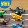 imageJOYIN 16 Pcs Pull Back Airplane Toys Boys Plane Playset Aircraft Incl Helicopter Fighter Bomber Biplane Model Gifts for Toddler Kids 3 Years Old Kids Presents Treasure Box Toys for Classroom