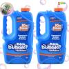imageJOYIN 2 Bottles Bubbles Refill Solutions 64 oz up to 5 Gallon Concentrated Solution for Bubble Machine Gun Wand Refill Fluid Summer Easter ToysOrangeBlueBlue
