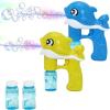 imageJOYIN 2 Bubble Guns Kit Whale Automatic Bubble Maker Blower Machine with 4 Solutions for Kids Summer Toy Birthday Outdoor ampamp Indoor Activity Easter Valentine Party FavorsYellowblue