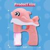imageJOYIN 2 Bubble Guns Kit Whale Automatic Bubble Maker Blower Machine with 4 Solutions for Kids Summer Toy Birthday Outdoor ampamp Indoor Activity Easter Valentine Party FavorsBluepink
