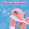 imageJOYIN 2 Bubble Guns Kit Whale Automatic Bubble Maker Blower Machine with 4 Solutions for Kids Summer Toy Birthday Outdoor ampamp Indoor Activity Easter Valentine Party FavorsBluepink