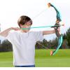 imageJOYIN 2 Pack Kids Bow and Arrow Set Blue and Green LED Light Up Archery Set with 2 Bows Suction Cup Arrows Target ampamp Arrow Case Indoor Outdoor Activity Toys for Kids Boys Girls Ages 312