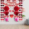 imageJOYIN 20 Packs Valentines Day Party Decoration Kit with valentines Banner Cutouts Swirls Garland Tissue Fans ampamp Tissue Poms for Valentines Party Supplies Valentines Decor Home Wedding Anniversary