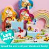imageJOYIN 24 Packs Valentines Animal Building Blocks with Hearts Party Favors for Kids Valentine Classroom Prize Classroom Gift Exchange School Rewards