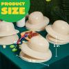 imageJOYIN 24 Pcs Safari Party HatsJungle Theme Animals Explorer Party Hat for Kids Dress Up Themed Birthday Party and Safari Dress Up