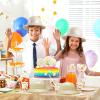 imageJOYIN 24 Pcs Safari Party HatsJungle Theme Animals Explorer Party Hat for Kids Dress Up Themed Birthday Party and Safari Dress Up