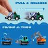 imageJOYIN 25 Pieces Pull Back Cars and Trucks Toy Vehicles Set for Toddlers Girls and Boys Kids Play Set DieCast Car Party Favors School Gifts Goodie Bags Stuffers for Kids