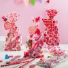 imageJOYIN 28 Pack Valentines Day Stationery Gifts for Kids Goody Bags with Party Favor Set for School Classmates Exchange Includes Pencils Erasers Rulers Stickers