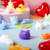 imageJOYIN 28 Packs Gift Cards with 28 Mochi Squishy Toys and Filled Hearts for Kids Classroom Exchange Kawaii Stress Relief Toys School Gifts Exchange School Games Prizes