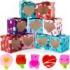 imageJOYIN 28 Packs Gifts for Kids 3D Boxes with Mochi Squishy Toy Mini Stress Relief Toys for Kids Classroom Gift Exchange School Games Prize Rewards