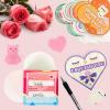 imageJOYIN 28 Packs Glow in The Dark Mochi squishy toy Party Favors with Heart Boxes for Kids Kawaii Classroom Exchange Party Gifts Stress Relief Toys Classroom Prize