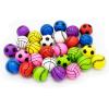 imageJOYIN 28 Packs Kids Valentine Day Sports Bouncy Ball with Prefilled Hearts and Valentine Cards for Kids Valentine Classroom Exchange Kids Bouncy Balls for Class Exchange Game Prize