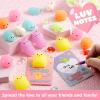 imageJOYIN 28 Packs Mochi Squishy Toy with Gift Card for Kid 15quot Kawaii Dinosaur Mochi Stress Relief Fidget Toy for Kid Party Favor Classroom Exchange PrizePopular Glow in The Dark Mochis