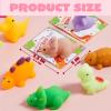 imageJOYIN 28 Packs Mochi Squishy Toy with Gift Card for Kid 15quot Kawaii Dinosaur Mochi Stress Relief Fidget Toy for Kid Party Favor Classroom Exchange PrizeKawaii Dinosaur Mochi