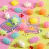 imageJOYIN 28 Packs Mochi Squishy Toy with Gift Card for Kid 15quot Kawaii Dinosaur Mochi Stress Relief Fidget Toy for Kid Party Favor Classroom Exchange PrizePopular Glow in The Dark Mochis