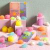 imageJOYIN 28 Packs Mochi Squishy Toy with Gift Card for Kid 15quot Kawaii Dinosaur Mochi Stress Relief Fidget Toy for Kid Party Favor Classroom Exchange PrizePopular Glow in The Dark Mochis