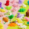imageJOYIN 28 Packs Mochi Squishy Toy with Gift Card for Kid 15quot Kawaii Dinosaur Mochi Stress Relief Fidget Toy for Kid Party Favor Classroom Exchange PrizeKawaii Dinosaur Mochi