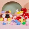 imageJOYIN 28 Packs Mochi Squishy Toys with Cards and Filled Hearts Party Favors for Kids Gifts Classroom Exchange Kawaii Stress Relief Toys for Gift Exchange Game Prizes