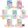 imageJOYIN 28 Packs Valentine Mochi Squishy Toys with Party Favor Bag for Kids Classroom Gift Exchange Valentine Party School Prizes Kawaii Stress Relief Toys