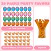 imageJOYIN 28 pcs I Pick Your Nose Pencil and Sharpener with Valentines Greeting Cards for Kids Party Favor Classroom Exchange PrizesCute Classic