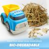 imageJOYIN 3 Pack 67quot Big Trucks for Toddlers Includes Garbage Dump and Fire Truck Car Toys Gift for Kids Easter Christmas Birthday Gifts for Boys Girls