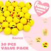imageJOYIN 30 Pcs Valentines Day Bouncy Ball with Filled Hearts for Kids Valentine Classroom Exchange Kids Bouncy Balls for Class Exchange Gift ampamp Game Prize