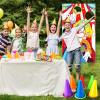 imageJOYIN 31PCS 3 in 1 Carnival Games Easter Ring Toss Yard Set Bean Bags Cones  Outdoor Toys for Toddlers ampamp Kids Childrens Indoor Play Family Fun Kids Party Cornhole Set Lawn Games