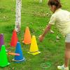 imageJOYIN 31PCS 3 in 1 Carnival Games Easter Ring Toss Yard Set Bean Bags Cones  Outdoor Toys for Toddlers ampamp Kids Childrens Indoor Play Family Fun Kids Party Cornhole Set Lawn Games
