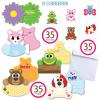 imageJOYIN 35 Packs Valentines Day Gifts Cards Valentines Greeting Cards for Kids with Animal Themed Temporary Tattoos Valentine Classroom Exchange Cards Valentine Party Favor Toy