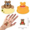 imageJOYIN 35 Packs Valentines Day Gifts Cards Valentines Greeting Cards for Kids with Animal Themed Temporary Tattoos Valentine Classroom Exchange Cards Valentine Party Favor Toy