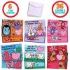 imageJOYIN 36 Pack Valentines Day Cards ScratchOff Valentine Jokes Cards for Kids Valentines Greeting Cards Valentine Classroom Exchange Party Favors