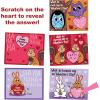 imageJOYIN 36 Pack Valentines Day Cards ScratchOff Valentine Jokes Cards for Kids Valentines Greeting Cards Valentine Classroom Exchange Party Favors