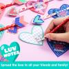 imageJOYIN 36 Pack Valentines Day Cupids Arrow Pencil Set with Gift Cards Party Favors for Classroom Exchange Prizes