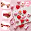 imageJOYIN 36 Packs Mochi Squishy Toys Stress Relief Fidget Toys Kawaii Mochi Squeezes for Kids Party Favors Classroom Gift Exchange and School Rewards
