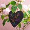 imageJOYIN 36 Packs Valentines Day Gifts Cards for Kids Magic Color Scratch Heart Rainbow Scratch Paper Heart Valentine Crafts and Art for Kids Classroom Exchange Create Rainbow Art Without Ink