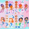 imageJOYIN 36 Sheets 9quotx6quot Make a face Stickers for Kids Make Your Own Animal Stickers with Unicorn Dinosaur Sea and Safari Animals Crafts Birthday Party Favors Goodie Bags Classroom ActivitiesMermaid