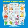 imageJOYIN 36 Sheets 9quotx6quot Make a face Stickers for Kids Make Your Own Animal Stickers with Unicorn Dinosaur Sea and Safari Animals Crafts Birthday Party Favors Goodie Bags Classroom ActivitiesMixed Animals