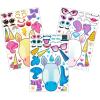 imageJOYIN 36 Sheets 9quotx6quot Make a face Stickers for Kids Make Your Own Animal Stickers with Unicorn Dinosaur Sea and Safari Animals Crafts Birthday Party Favors Goodie Bags Classroom ActivitiesFun Unicorn