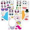 imageJOYIN 36 Sheets 9quotx6quot Make a face Stickers for Kids Make Your Own Animal Stickers with Unicorn Dinosaur Sea and Safari Animals Crafts Birthday Party Favors Goodie Bags Classroom ActivitiesMixed Animals