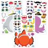 imageJOYIN 36 Sheets 9quotx6quot Make a face Stickers for Kids Make Your Own Animal Stickers with Unicorn Dinosaur Sea and Safari Animals Crafts Birthday Party Favors Goodie Bags Classroom ActivitiesMixed Animals