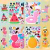 imageJOYIN 36 Sheets 9quotx6quot Make a face Stickers for Kids Make Your Own Animal Stickers with Unicorn Dinosaur Sea and Safari Animals Crafts Birthday Party Favors Goodie Bags Classroom ActivitiesSummer