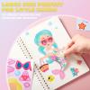 imageJOYIN 36 Sheets 9quotx6quot Make a face Stickers for Kids Make Your Own Animal Stickers with Unicorn Dinosaur Sea and Safari Animals Crafts Birthday Party Favors Goodie Bags Classroom ActivitiesMermaid