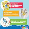 imageJOYIN 36 Sheets 9quotx6quot Make a face Stickers for Kids Make Your Own Animal Stickers with Unicorn Dinosaur Sea and Safari Animals Crafts Birthday Party Favors Goodie Bags Classroom ActivitiesRobot