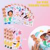 imageJOYIN 36 Sheets 9quotx6quot Make a face Stickers for Kids Make Your Own Animal Stickers with Unicorn Dinosaur Sea and Safari Animals Crafts Birthday Party Favors Goodie Bags Classroom ActivitiesMermaid